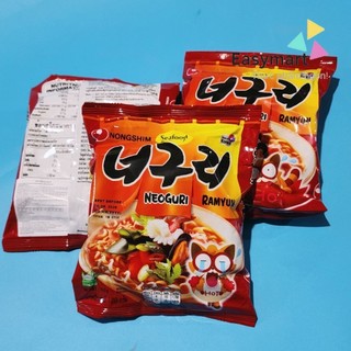  Combo 5 gói Mì Hàn Quốc Mì Hải sản Neoguri Spicy & Seafood Nongshim  Mì nước nấu 4 phút vị cay ngon hấp dẫn  