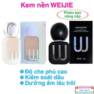  Kem nền kem lót Z.W.J Weijie 30ml cho lớp nền mỏng nhẹ tự nhiên chống thấm nước kiểm soát dầu 