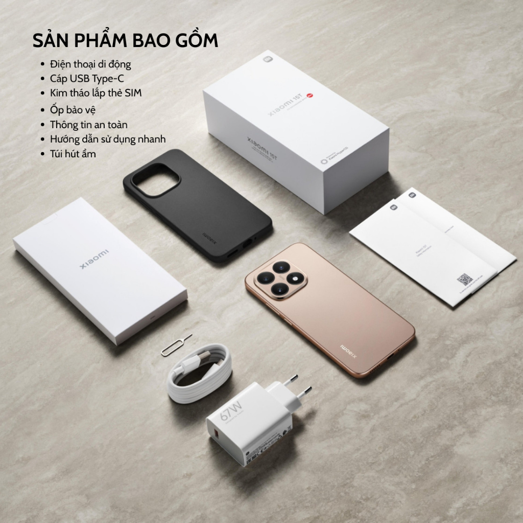 Điện Thoại Thông Minh Xiaomi 15T 12/512GB - Bản Quốc Tế - Bảo Hành Chính Hãng 24 Tháng | BigBuy360 - bigbuy360.vn