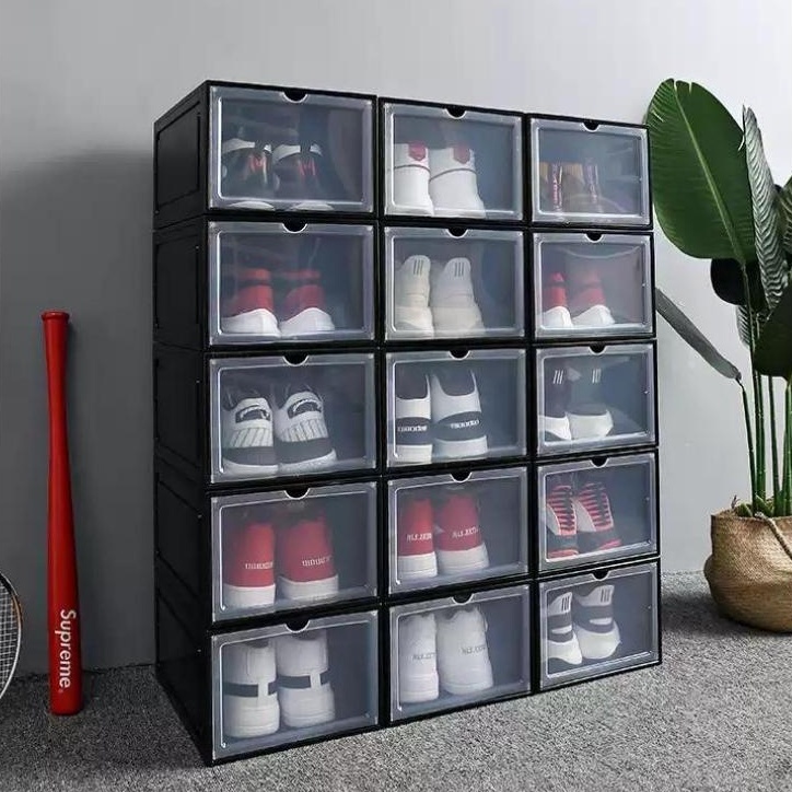 Hộp Đựng Giày Nhựa Cứng Cao Cấp Size Lớn, Box Đựng Giày, Hộp Để Giày Dép Nam Châm Lắp Ráp Tiện Lợi ( Loại Xịn ) | BigBuy360 - bigbuy360.vn