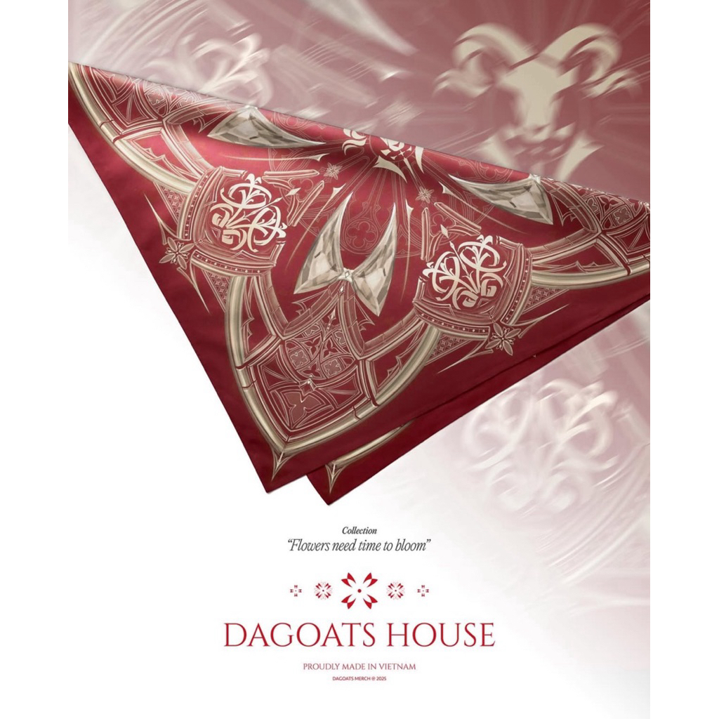 khăn Bandana RHYDER-khăn Bandana DG House ver (Đọc kỹ mô tả)