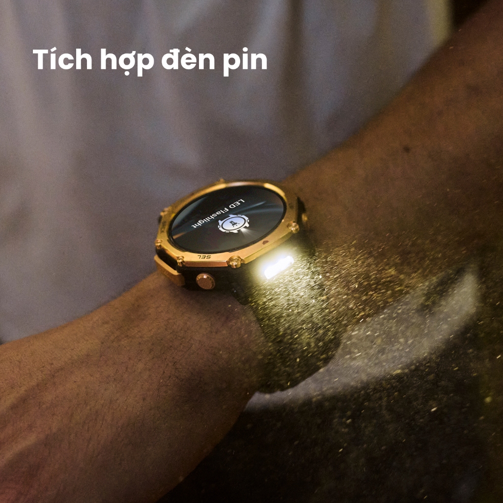 Đồng hồ thông minh Amazfit T-Rex 3 Pro | 48mm / 44mm | Viền Titanium Cấp Độ 5 | Bản Đồ Offline | GPS Chính Xác - BH 12th | BigBuy360 - bigbuy360.vn