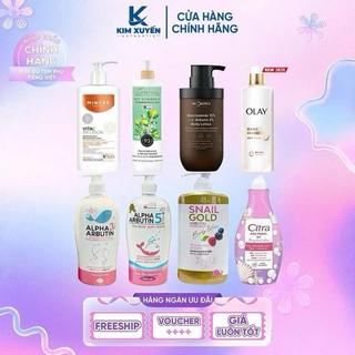   TỔNG HỢP  Dưỡng thể dưỡng trắng da DR CEUTICS   PRECIOUS SKIN   CITRA   PRINCESS BKK SKIN   BIELENDA   OLAY 