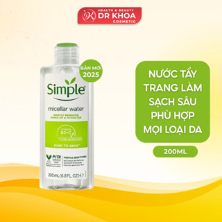  Simple Nước Tẩy Trang Micellar Cleansing Water 200ml 
