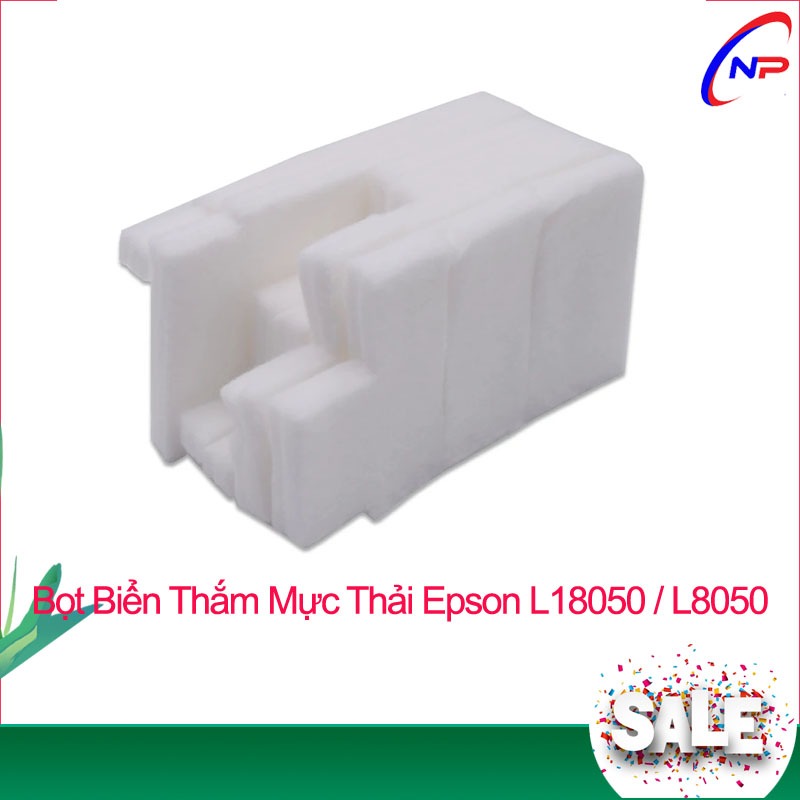 Hộp Mực Thải Epson L8050 / L18050 | Chíp Mực Thải - Bọt Biển - Hộp Full