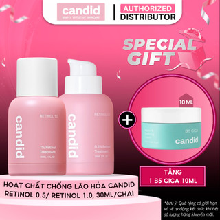  Tinh Chất Retinol Chống Lão Hóa Candid Retinol 0.5%  Retinol 1.0% Treatment 30ml 