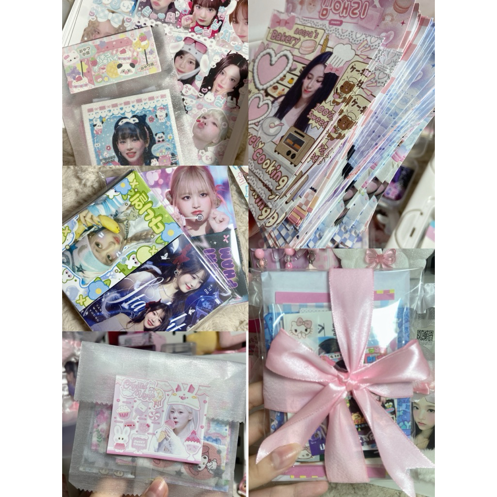 CARD DES, STICKER, NOTE kpop (Cortis, Blackpink, Ive, Aespa, Babymonster, Newjeans,…
