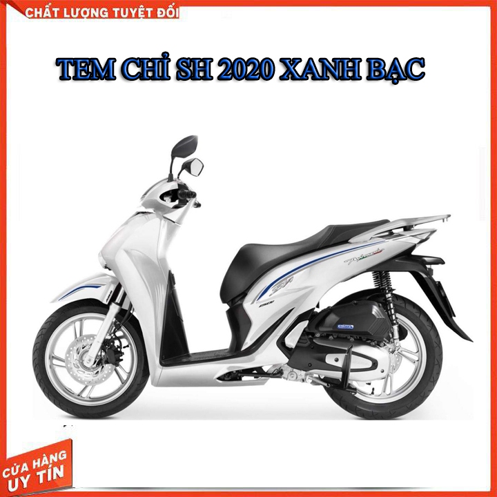 Tem Dán Sườn SH 2017-2025, SH việt nam Phản Quang 3M