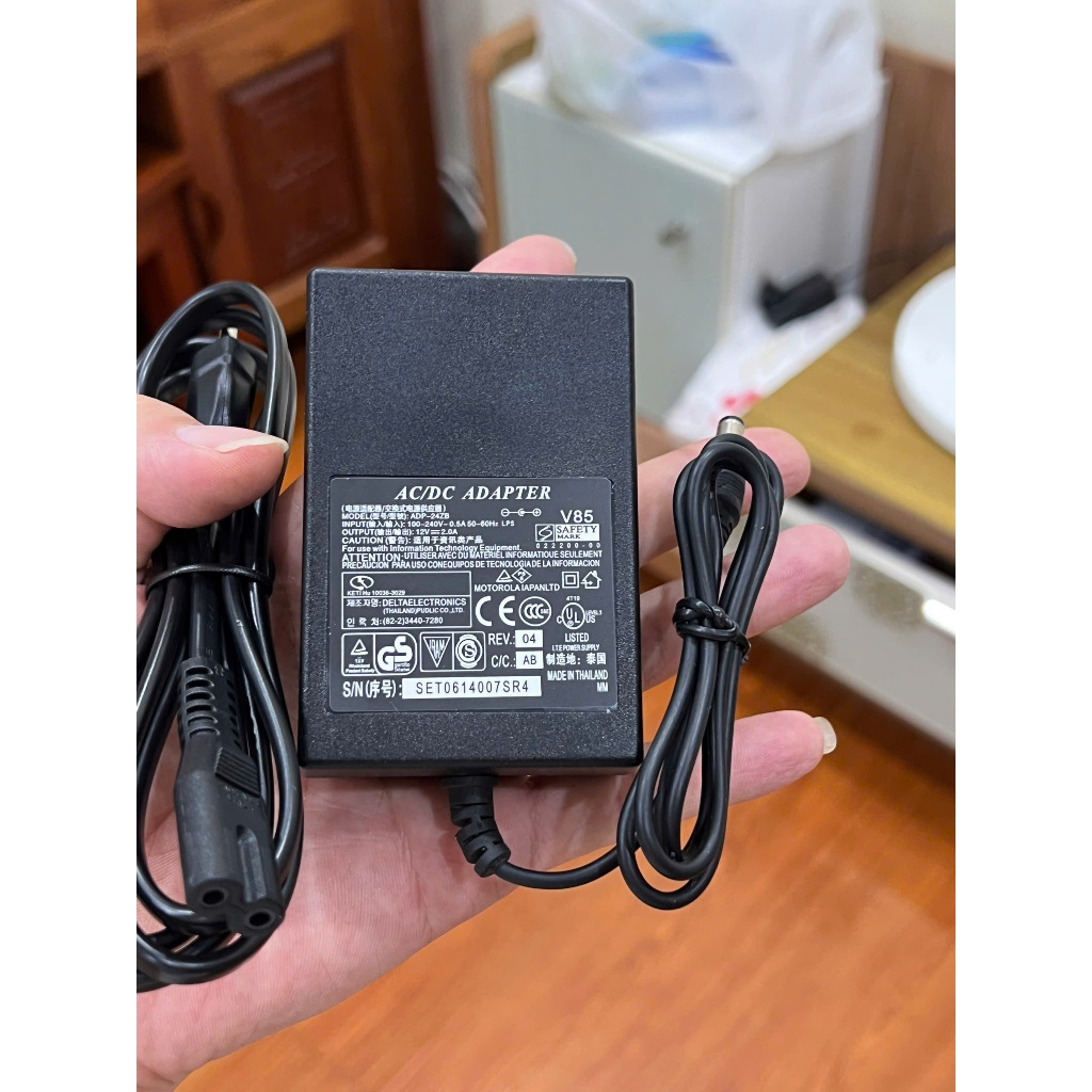 nguồn adapter đàn 12v  Casio CPS-7 CPS-85 PX-100 PX-300 PX-500 CTK-711EX