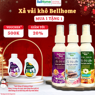 Xịt xả vải khô Công nghệ sinh học BellHome Now 100ml – Hương nước hoa Xịt thơm quần áo Khử mùi nhanh