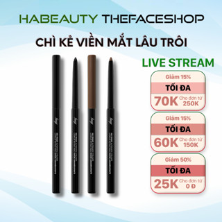  Chì kẻ viền mắt lâu trôi chống trôi The Face Shop fmgt Ink Proof Automatic Eyeliner 0.3g 