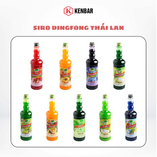  SIRO Thái Lan DingFong 760ML - Đậm Đặc Trái Cây 