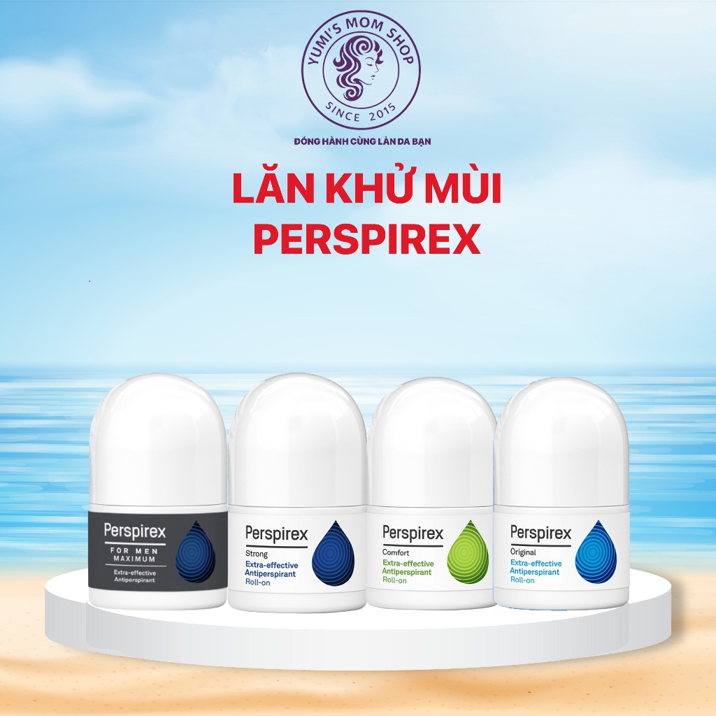 Lăn Khử Mùi Perspirex Cao Cấp Cho Mọi Loại Da Từ Nhẹ Tới Nặng