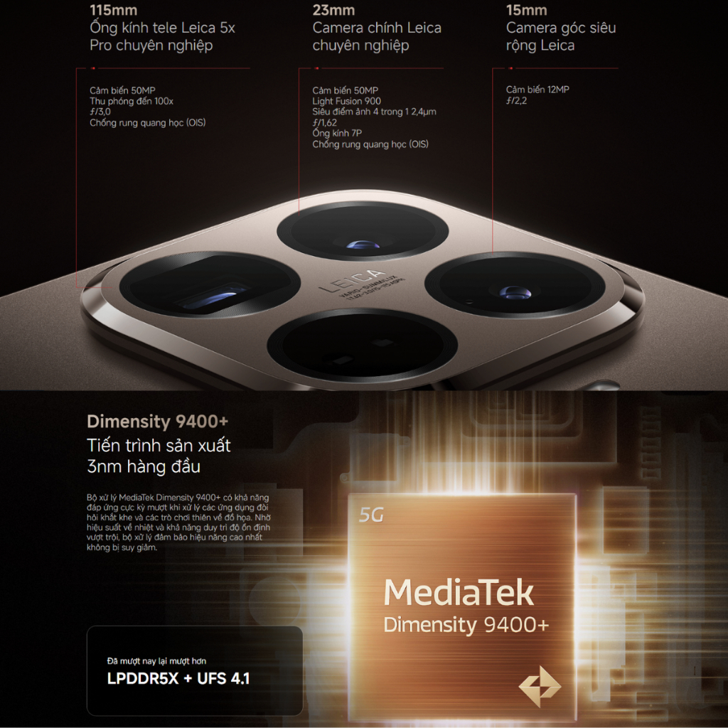 Điện Thoại Thông Minh Xiaomi 15T Pro 12/512GB - Bảo Hành Chính Hãng 24 Tháng | BigBuy360 - bigbuy360.vn