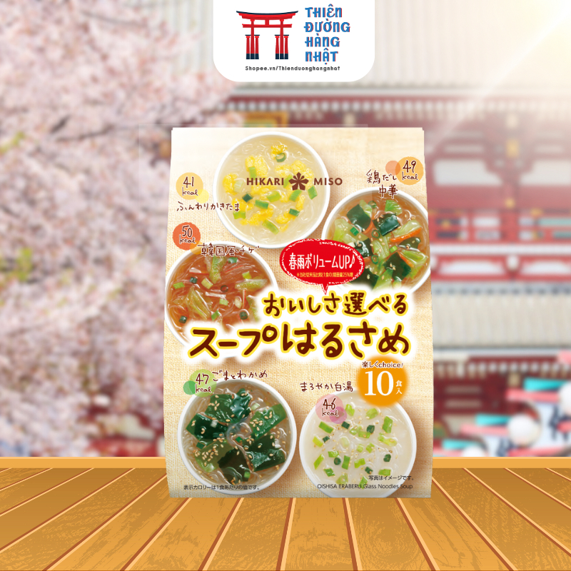  Miến ăn liền Hikari Miso ngũ vị Nhật Bản cho bé từ 12 tháng tuổi 