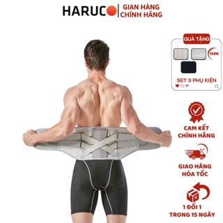 Đai Lưng Cột Sống Haruco Hỗ Trợ Điều Trị Thoái Hóa Cột Sống, Thoát Vị Đĩa Đệm, Đau Thần Kinh Tọa