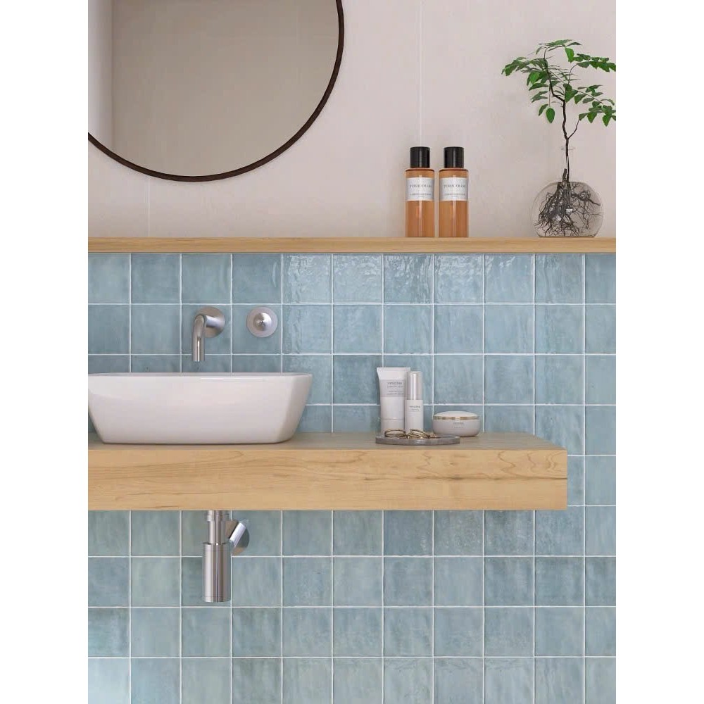 Gạch thẻ 10x10 ốp tường trang trí, tường phòng khách, tường nhà vệ sinh, phòng tắm, quán xá, dễ vệ s