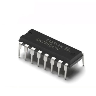 IC 74HC47 BCD to 7-Segment Decoder/Driver with Open-Collector Outputs