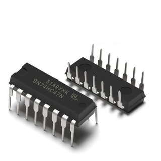 IC 74HC47 BCD to 7-Segment Decoder/Driver with Open-Collector Outputs