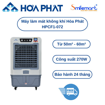 Máy làm mát không khí Hòa Phát HPCF1-072 (dùng cho phòng diện tích 50-60m2)-Hàng chính hãng