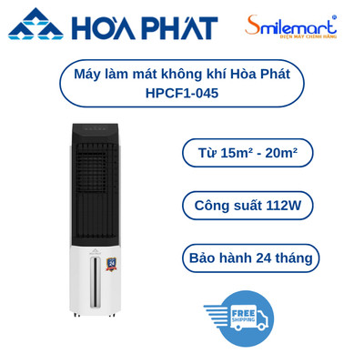 Máy làm mát không khí Hòa Phát HPCF1-045- Dùng cho phòng 15-20 m2- Bảo hành chính hãng 24 tháng