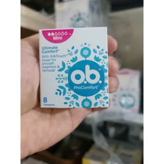 Băng vệ sinh Tampon Ob MINI của Đức