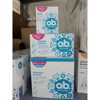 Băng vệ sinh Tampon Ob MINI của Đức