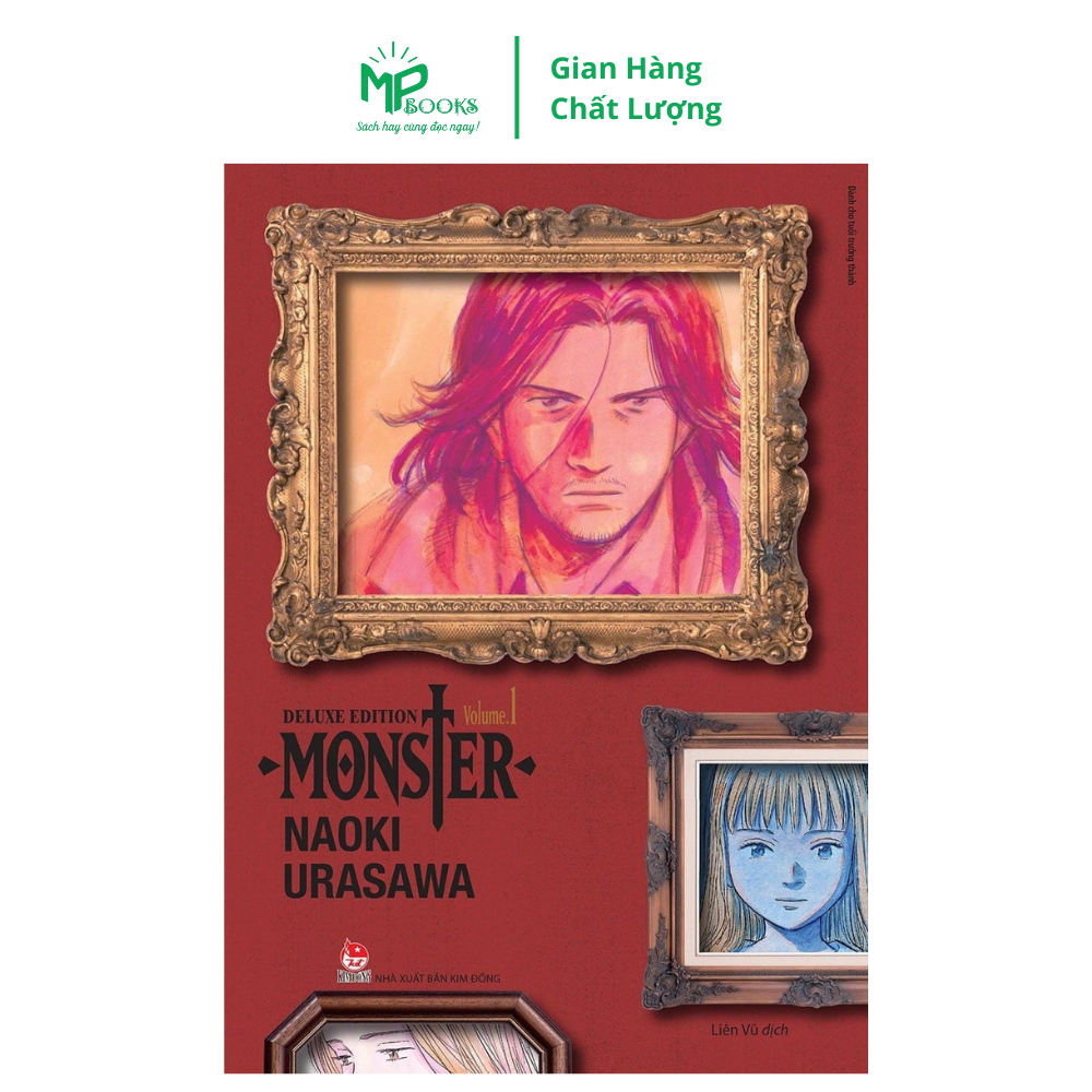 Truyện - MONSTER - Deluxe Edition - Tập 1 - Nhà xuất bản Kim Đồng