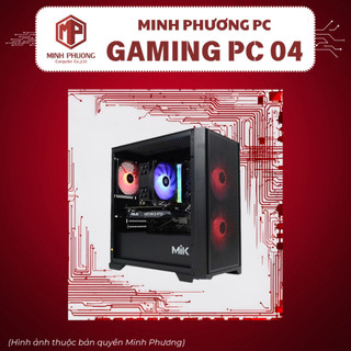  Bộ máy tính bàn - linh kiện PC Gaming 04B  I5 12400F  16GB  B760M  SSD 500GB  RTX 7600  No OS  
