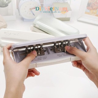 Đồ Bấm 6 Lỗ – Đục Lỗ Sổ Còng B5/A5/A6/A7/M5 – Bấm Chuẩn, Êm, Chính Xác