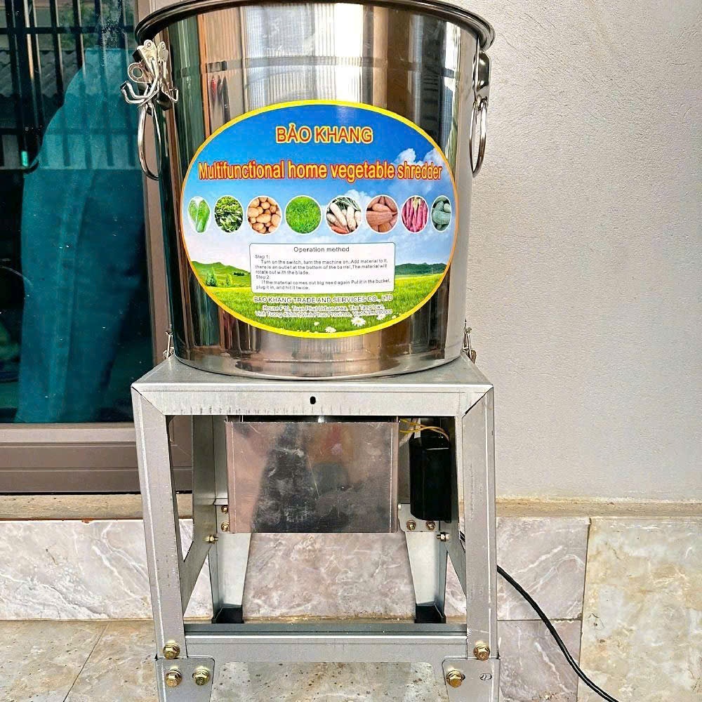 Máy băm thức ăn cho Gia súc Gia cầm Lợn Gà, Máy xay thức ăn chăn nuôi, 850w