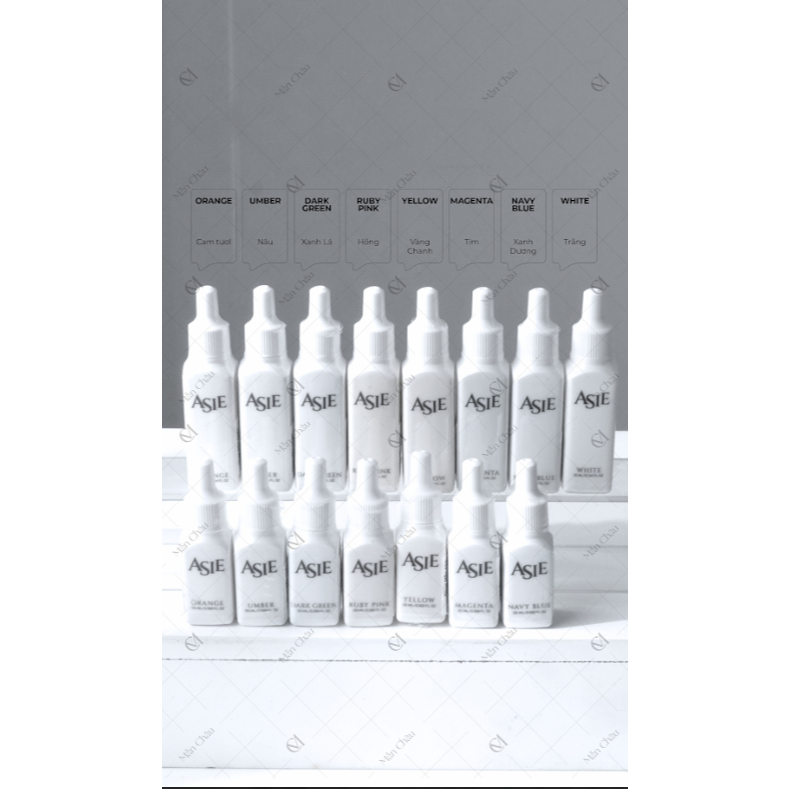 [CHÍNH HÃNG] Mực Asie mini 3,3ml , Fullsize 10ml