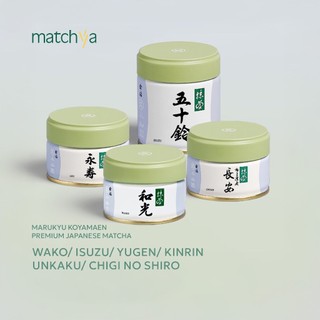 Matcha Nhật Bản Nội Địa Chính Hãng - Marukyu Koyamaen (Wako/ Isuzu/ Yugen/ Kinrin/ Unkaku) + Hojicha