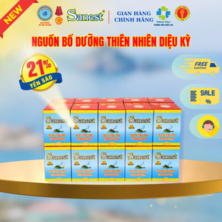  NEW   Combo 20 lọ  Nước Yến sào Khánh Hòa Sanest 21% - Không đường 