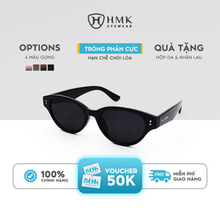  Kính Râm Mắt Mèo HMK Eyewear Phụ Kiện Đi Biển Thời Trang Nam Nữ Chống Tia UV Bảo Vệ Mắt - KM2342 