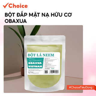    New   Choice  Bột đắp mặt nạ hữu cơ OBAXUA OG046 dưỡng trắng da Lá Neem 75g 