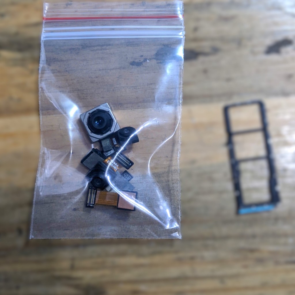 Linh kiện Redmi 9T - Camera / Vân tay / Khay sim / Nắp đậy main / Cụm sạc Redmi 9T