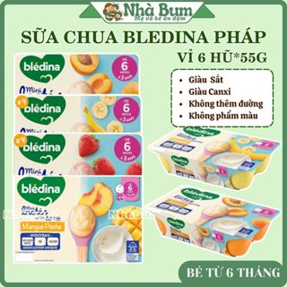 [Date 6-8/2026) Sữa chua nguội Bledina cho bé ăn dặm, Pudding (bao bì mới mẹ đọc ghi chú ở mô tả ạ)