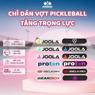 Chì Dán Vợt Pickleball – Tăng Trọng Lượng & Tùy Biến Vợt Cho JOOLA, CRBN, PROTON, SELKIRK, GEARBOX