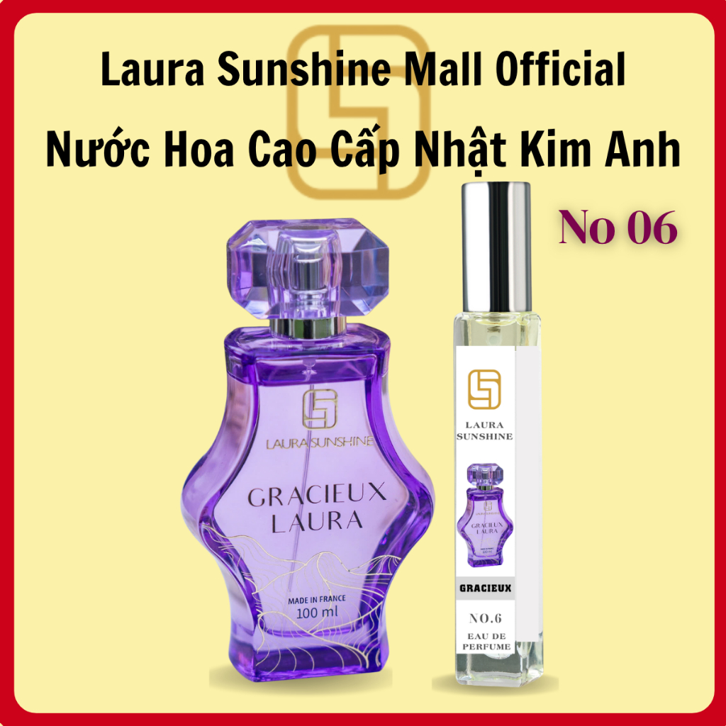 [ No6 ] Nước Hoa Nhật Kim Anh | Laura Paris Perfume