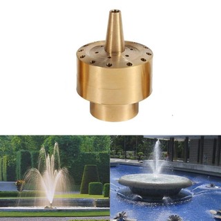 Đầu phun hình bông hoa phi 21mm bec phun nước nghệ thuật trang trí đài phun hồ tiểu cảnh bể cá thác nước hòn non bộ