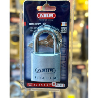 ABUS 80/50TI KHÓA BẤM ABUS TITALIUM 80/50TI_4 CHÌA CAO CẤP