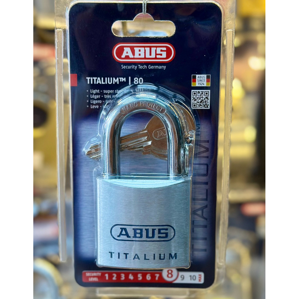 ABUS 80/50TI KHÓA BẤM ABUS TITALIUM 80/50TI_4 CHÌA CAO CẤP
