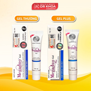  Gel Giảm Mụn Gamma Megaduo AHA Megaduo Plus Dưỡng Da Giảm Thâm 15g 