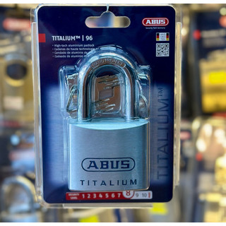 ABUS 96TI/60 KHOÁ ABUS TITALIUM 60MM 96TI/60 CO 04 CHÌA VI TÍNH CAO CẤP CHỐNG CƯA CẮT TOP MỘT THẾ GIỚI