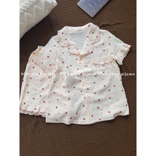   ẢNH THẬT  Đồ Bộ Mặc Nhà Pyjama Tay Ngắn Quần Cộc Chất Xô Mềm Mát - Bình Châu Pijama 