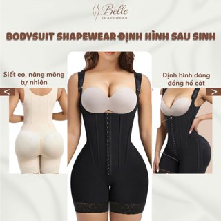  Bodysuit Shapewear Định Hình Sau Sinh Áo Định Hình Mắc Cài Dễ Dàng Đi Vệ Sinh TT011 