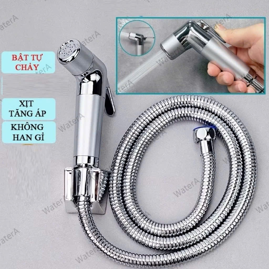 ( HÀNG TỐT) VÒI XỊT NHÀ VỆ SINH TOILET 3 KHOANG GIÁ RẺ.