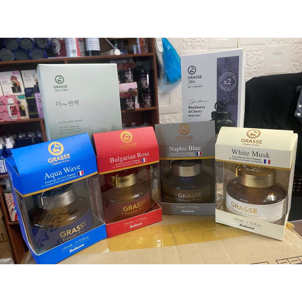 Bullsone Grasse L'Esterel Nước Hoa Cao Cấp Kết Hợp Thương Hiệu Bullsone Hàn Quốc & Tinh Hoa Hương Li