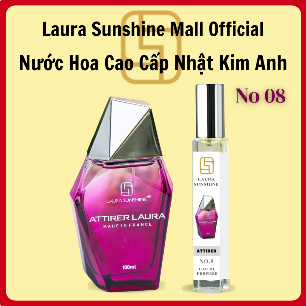 [No8] Nước Hoa Nhật Kim Anh | Laura Paris Perfume